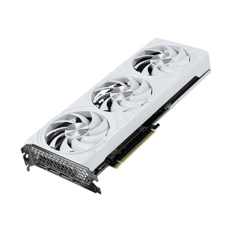 Відеокарта Palit GeForce RTX 5070 White OC 12GB GDDR7 (NE75070U19K9-GB2050W)