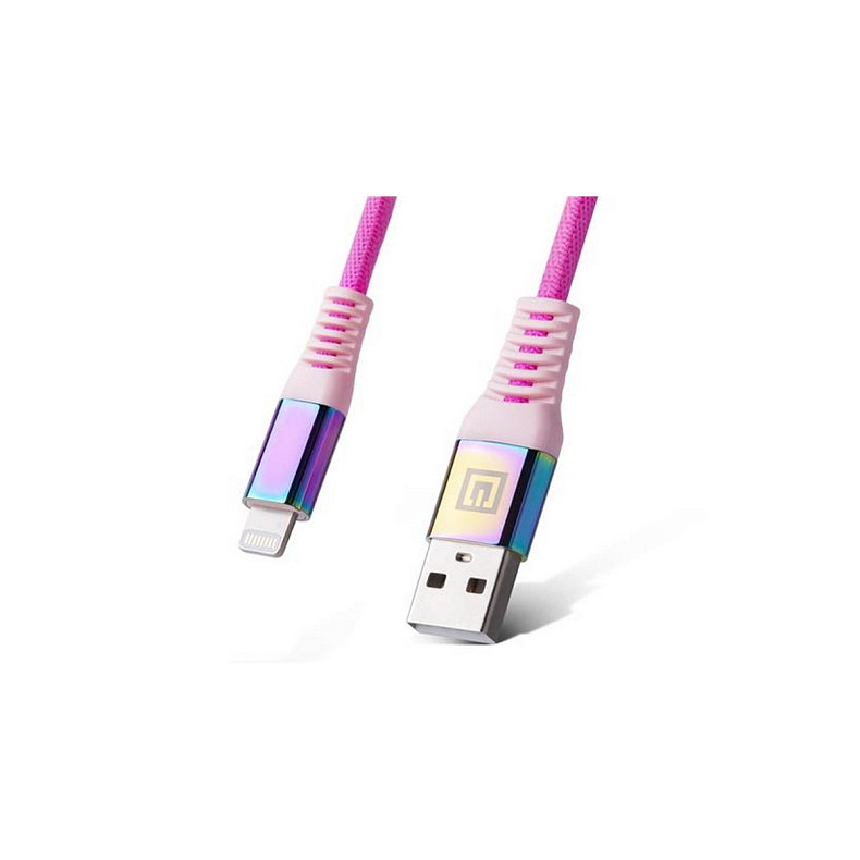 Кабель REAL-EL Rainbow USB-Lightning 1m (EL123500051)