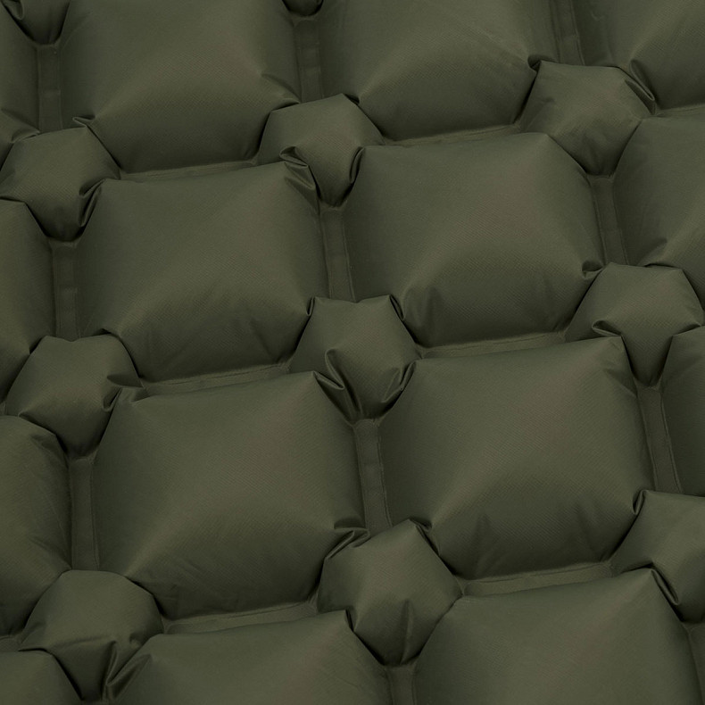 Надувной коврик Highlander Nap-Pak Inflatable Sleeping Mat PrimaLoft 5 cm Olive (AIR072-OG)
