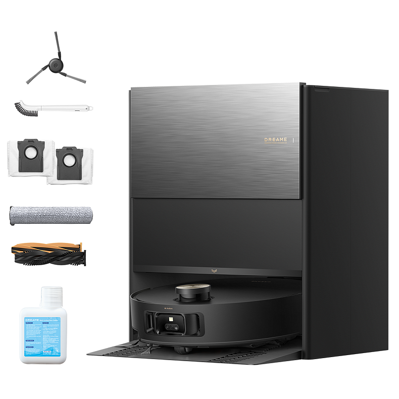 Робот-пилосос миючий Dreame Aqua 10  Roller Black