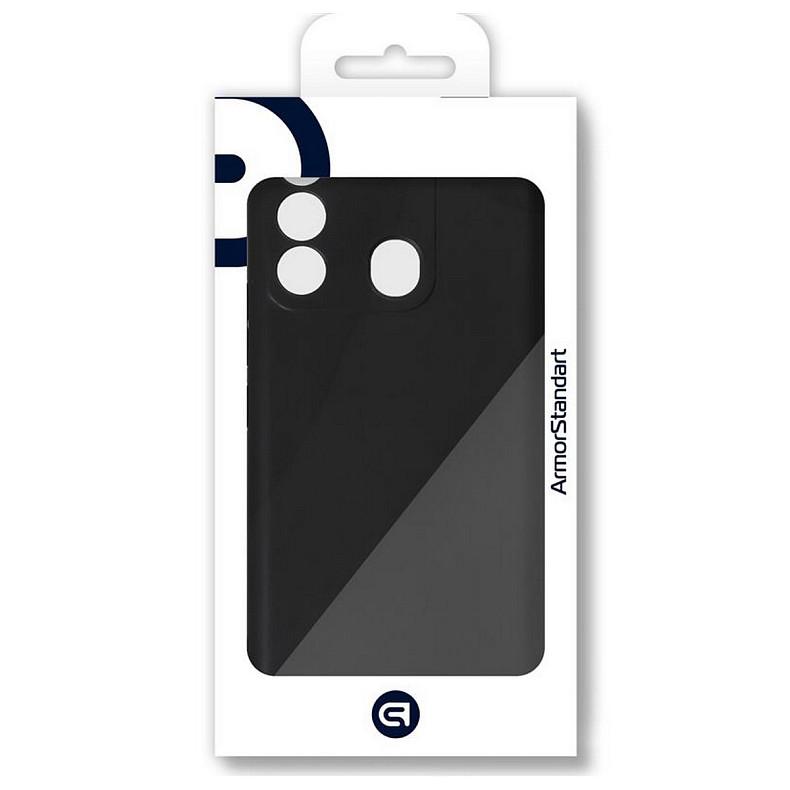 Чохол Armorstandart Matte Slim Fit для Tecno Spark 8C (KG5) Camera cover Black (ARM64524)