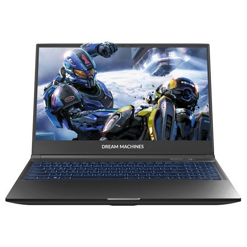 Ноутбук Dream Machines RG3050-15 15.6FHD IPS, Intel i5-12450H, 16GB, F512GB, NVD3050-4, DOS, чорний