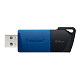 Флеш-накопичувач USB3.2 64GB Kingston DataTraveler Exodia M Black/Blue (DTXM/64GB)