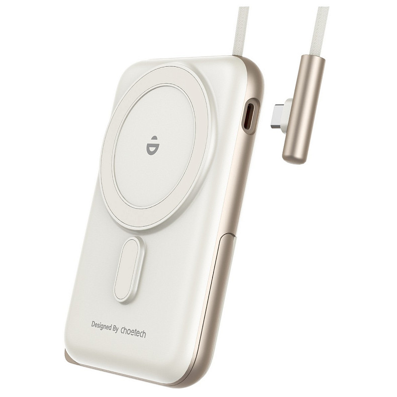 УМБ Choetech Magnetic Wireless 10000mAh 20W PD USB-C In/Out Qi-15W