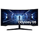 Монитор Samsung 34" Odyssey G5 C34G55TWW D-Sub, 2xHDMI, DP, VA, 3440x1440, 21:9, 165Hz, 1ms, CURVED