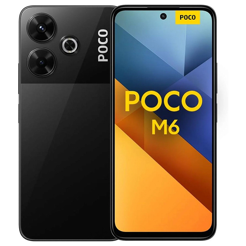 Смартфон Xiaomi Poco M6 6/128GB Black_EU