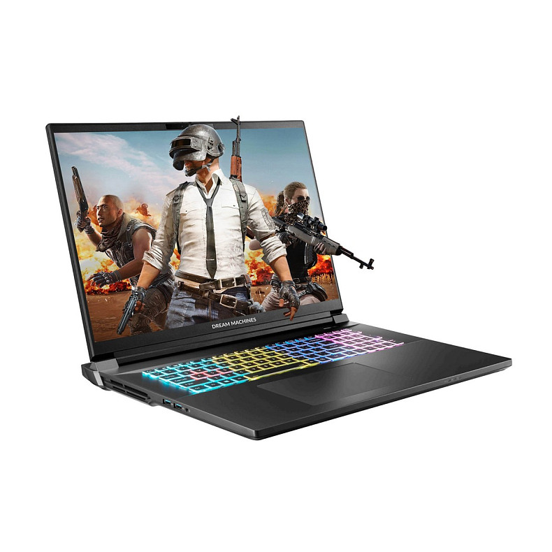 Ноутбук Dream Machines RX5080-18 18UHD+, Intel U9-275HX, 32GB, F2TB, NVD5080-16, DOS, черный