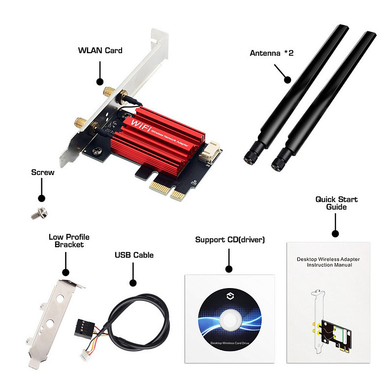 Беспроводной адаптер Fenvi PCE-AC1200S