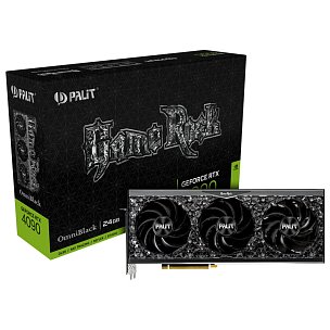Відеокарта Palit GeForce RTX 4090 24GB GDDR6X GameRock OmniBlack (NED4090019SB-1020Q)