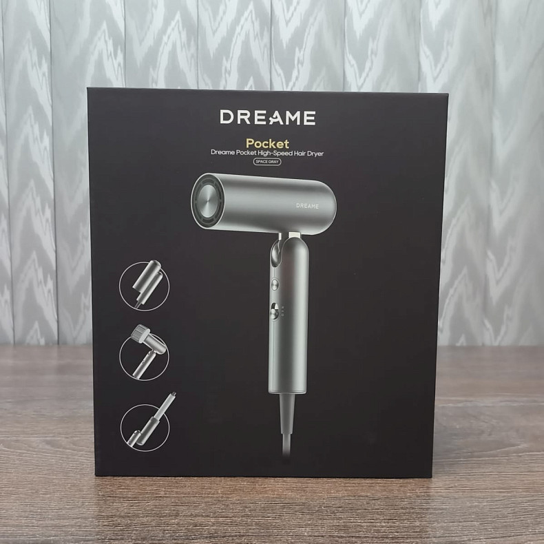 Фен-стайлер Dreame Pocket Grey AHD51-GR  -  Уцінка