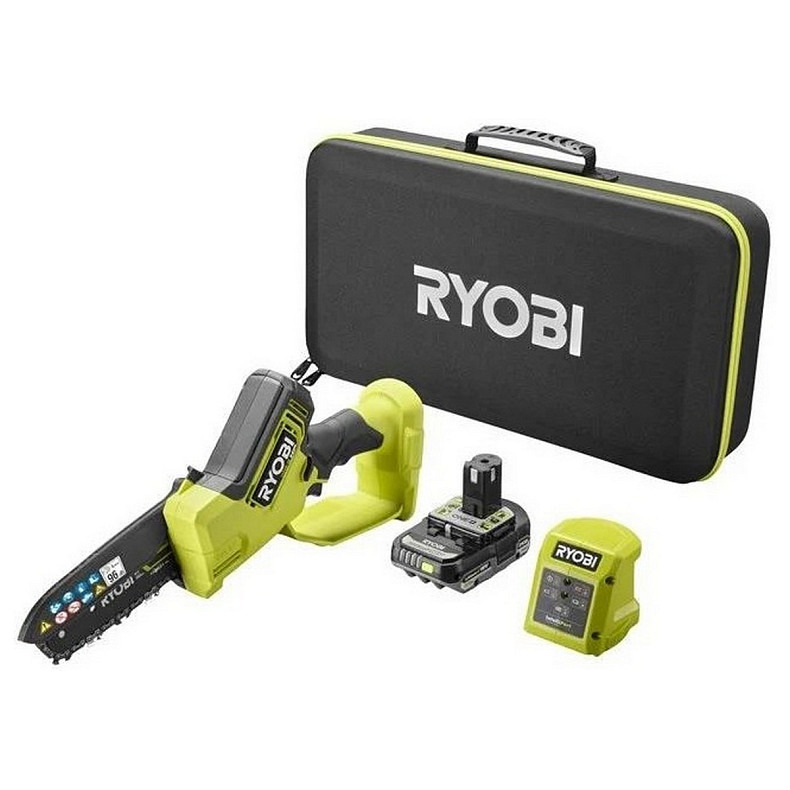 Аккумуляторная мини пила Ryobi ONE+ HP RY18PSX15A-120T + АКБ и ЗУ (5133005899)