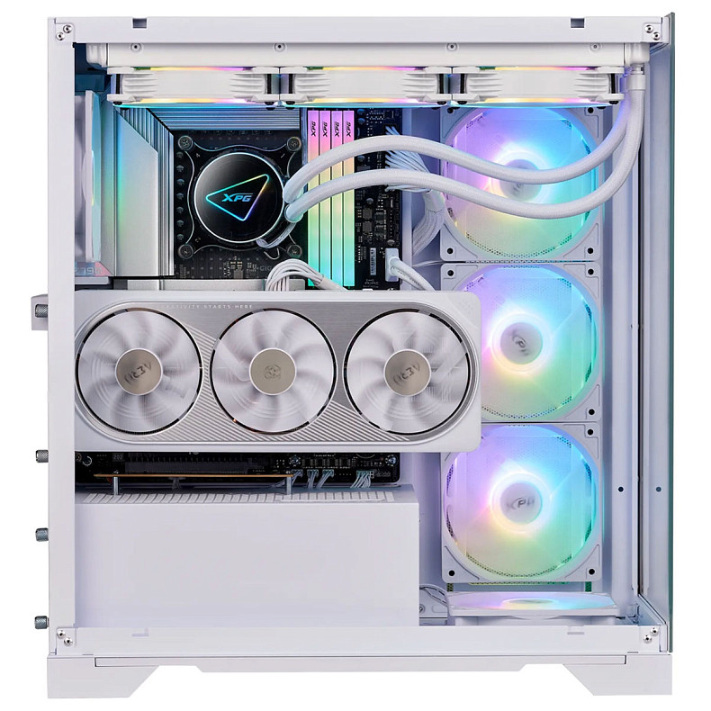 Корпус ADATA MIDITOWER MATX (INVADERXMTWOF-WHCWW)