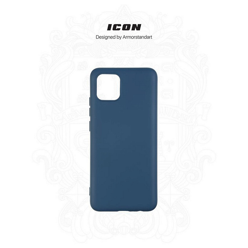 Чохол-накладка Armorstandart Icon для Samsung Galaxy A03 SM-A035 Dark Blue (ARM60876)