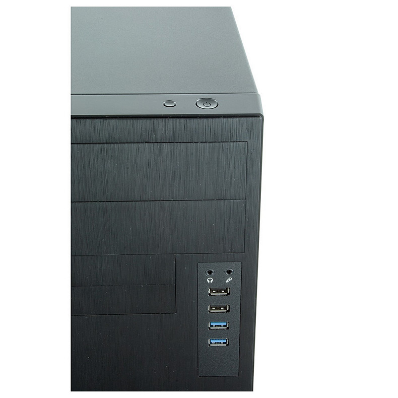 Корпус Chieftec ELOX HO-11B-OP mATX, без БЖ