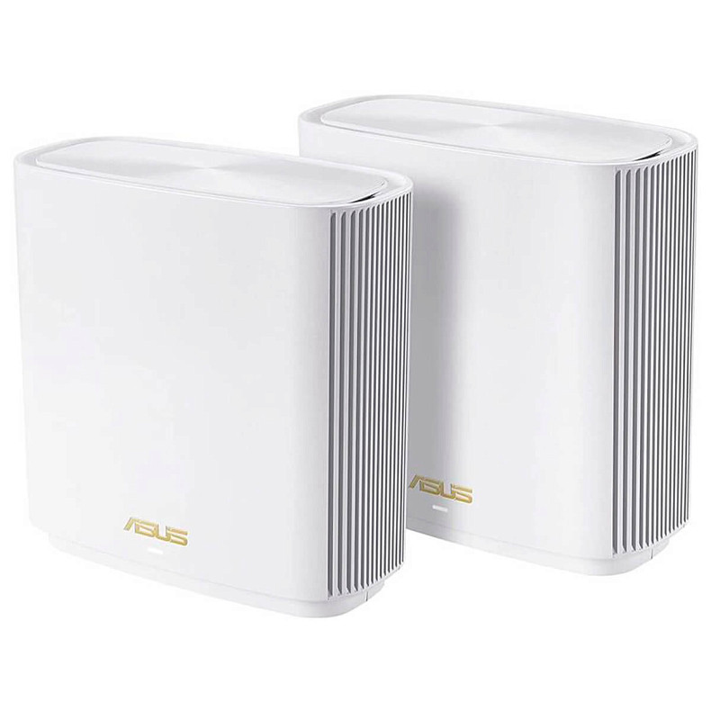 WiFi MESH система ASUS ZenWiFi XT9 2PK AX7800 3xGE LAN 1x2.5GE WAN 1xUSB 3.2 MU-MIMO OFDMA MESH white