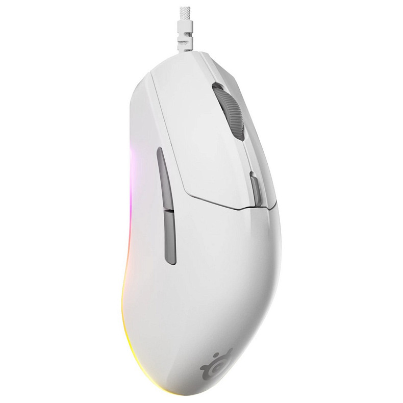 Мышка SteelSeries Rival 3 Gen 2 RGB, White