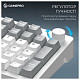 Клавиатура GamePro Asgard Drakkar Keychron Super Red Switch White (MK305WH)
