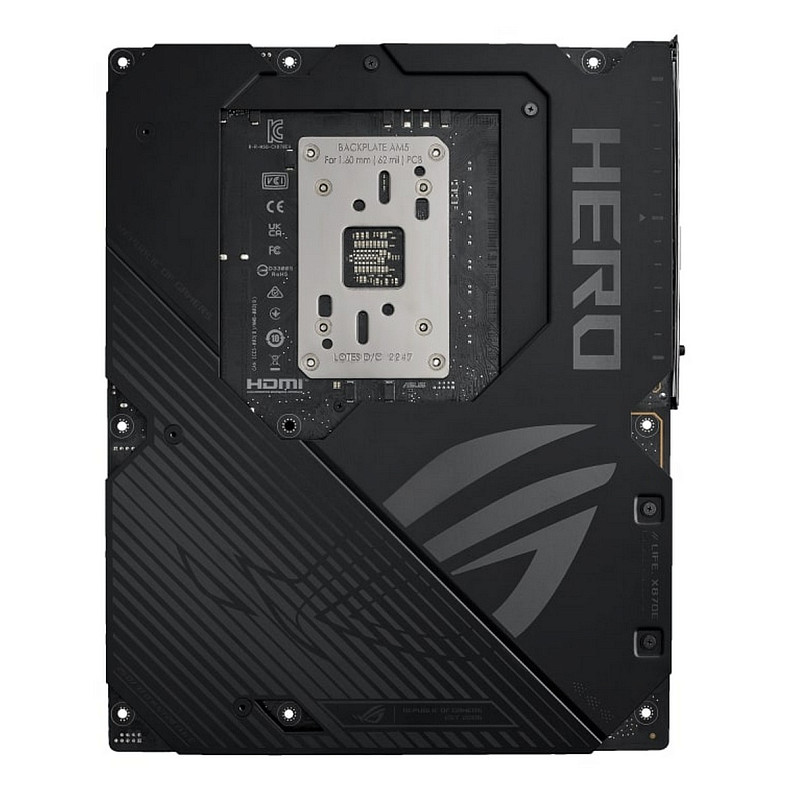 Материнская плата ASUS ROG CROSSHAIR X870E HERO sAM5 X870E 4xDDR5 M.2 HDMI WiFi BT ATX