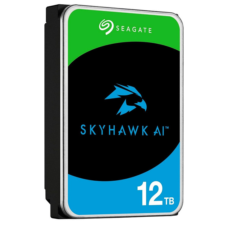HDD диск Seagate SkyHawk AI Surveillance 12TB SATA 7200RPM 512MB (ST12000VE003)