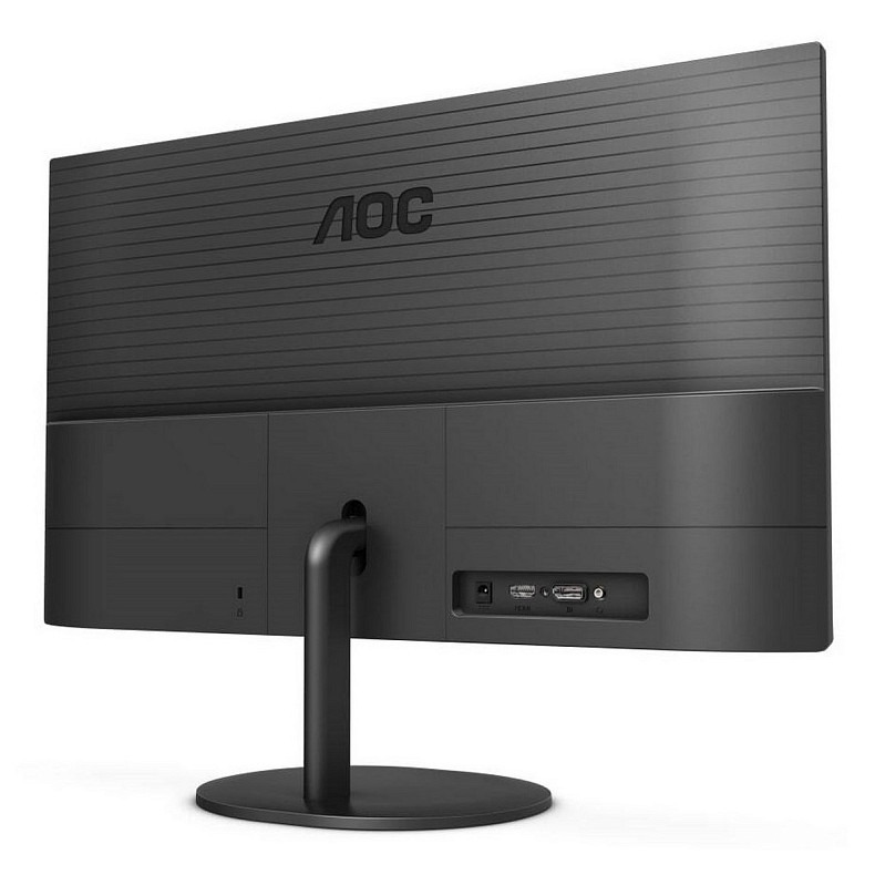 TFT 27" AOC Q27V4EA, IPS, QHD, HDMI, DP, колонки, чорний