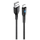 Кабель Usams US-SJ425 USB - Lightning, 1.2 м, Black (SJ425USB01)