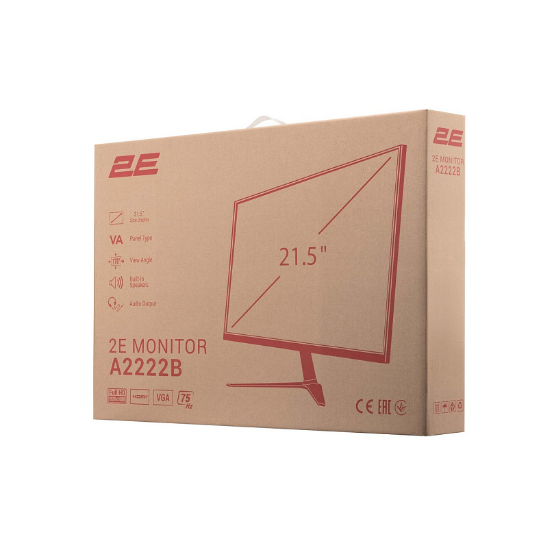 Монітор LCD 21.5" 2E A2222B (2E-A2222B-01.UA)