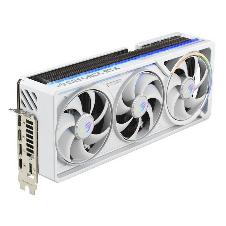 Відеокарта ASUS GeForce RTX 5080 ROG Astral Gaming White OC 16GB GDDR7 (ROG-ASTRAL-RTX5080-O16G-WHITE)