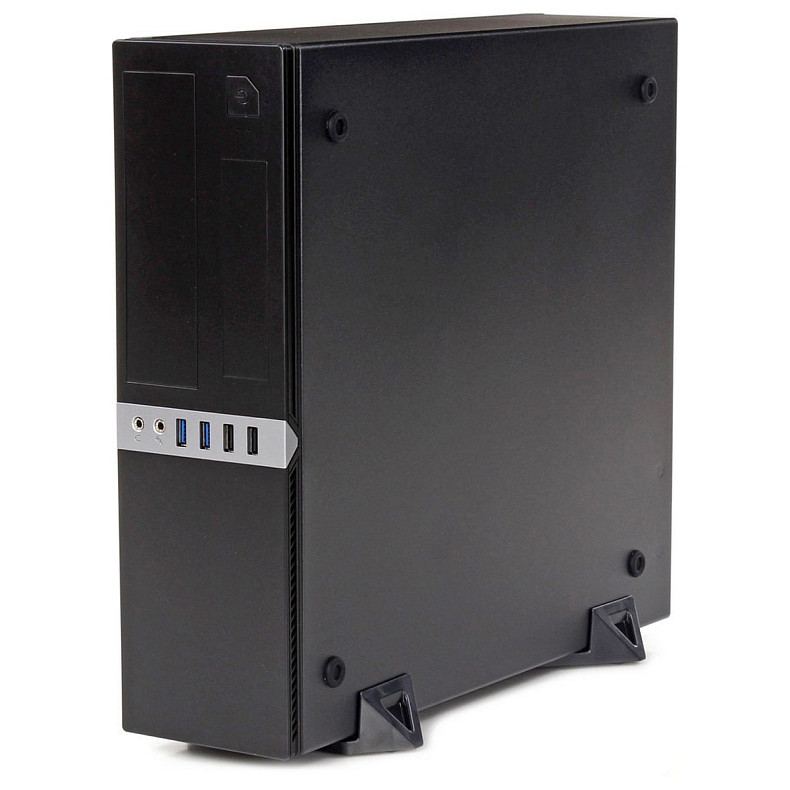 Корпус Casecom S-503 500W-80mm 2xUSB3.0+2xUSB2.0 SFF mATX, Black