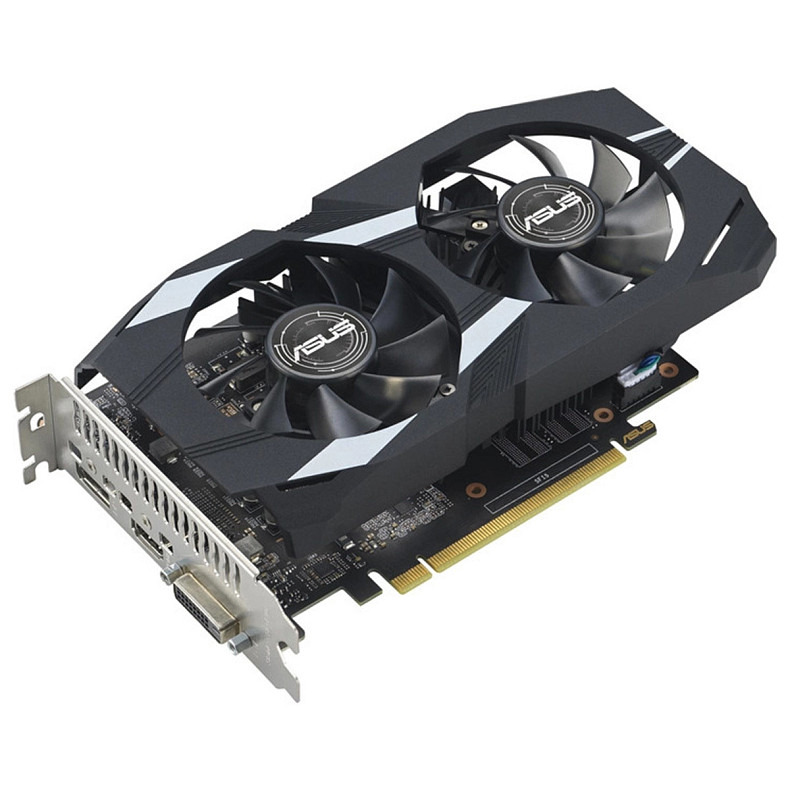 Видеокарта ASUS GeForce GTX 1650 4GB GDDR6 DUAL P EVO DUAL-GTX1650-O4GD6-P-EVO