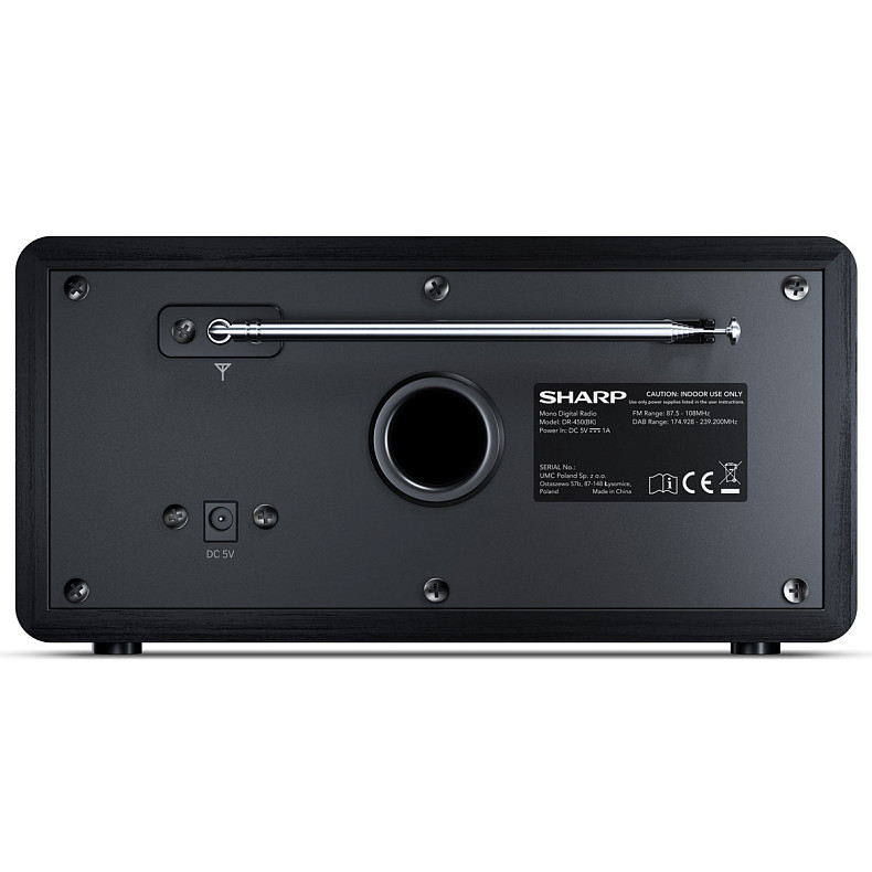 Радиоприемник Sharp DR-450 Black