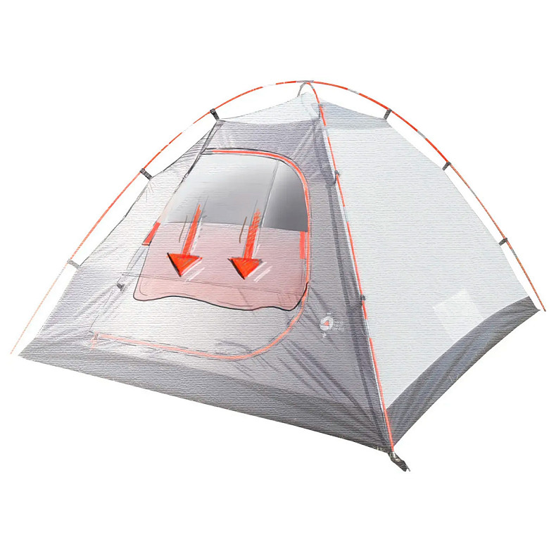 Намет двомісний High Peak Nevada 2.1 Deep Forest (10350)