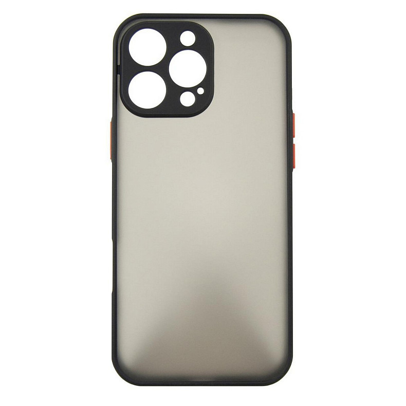 Чeхол-накладка Dengos Matt для Apple iPhone 16 Pro Max Black (DG-TPU-MATT-151)