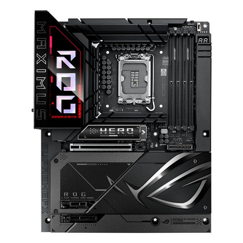 Материнская плата ASUS ROG MAXIMUS Z890 HERO BTF s1851 Z890 4xDDR5 M.2 Thunderbolt HDMI Wi-Fi BT ATX
