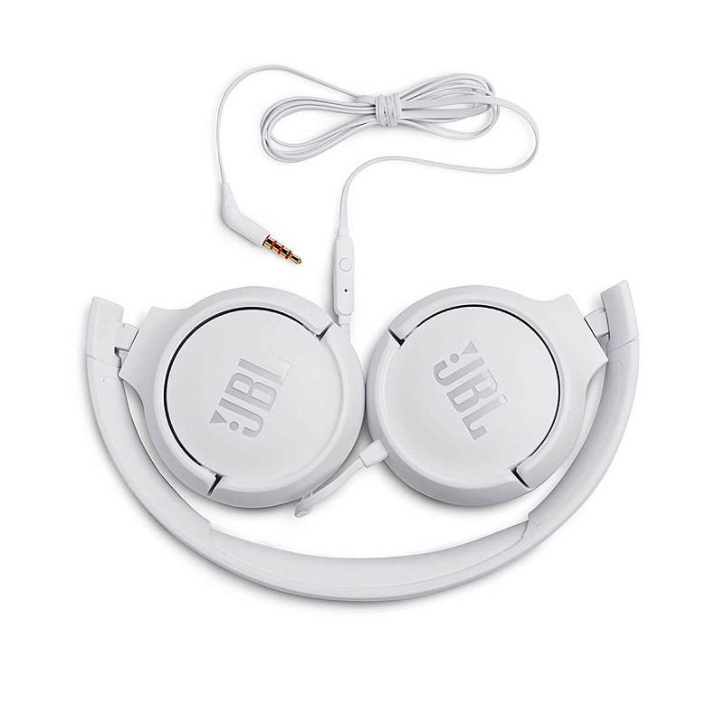 Навушники JBL T500 White (JBLT500WHT)