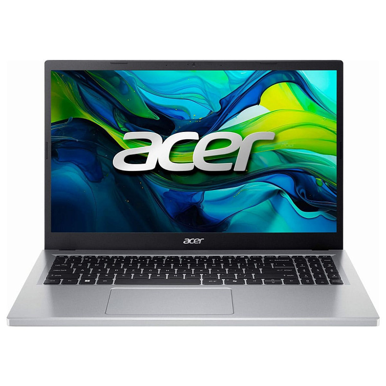 Ноутбук Acer Aspire Go AG15-31P 15.6" IPS FHD, Intel C N100, 8GB, F512GB, UMA, Lin, серебристый