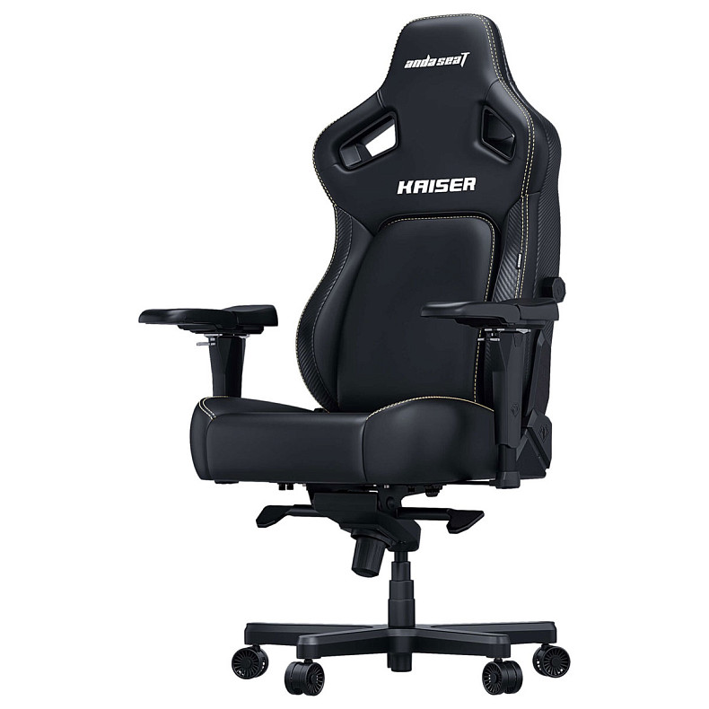 Кресло игровое Anda Seat Kaiser 4 Black PVC Size XL