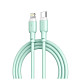 Кабель XO NB208A Type-C USB - Lightning (M/M), 1 м, Green (NB208A-TC-1-GR)