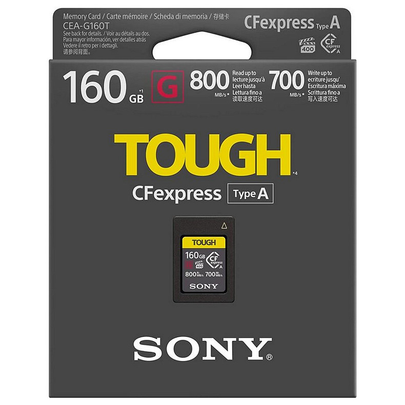 Карта пам`яти Sony CFexpress Type A 160GB Tough