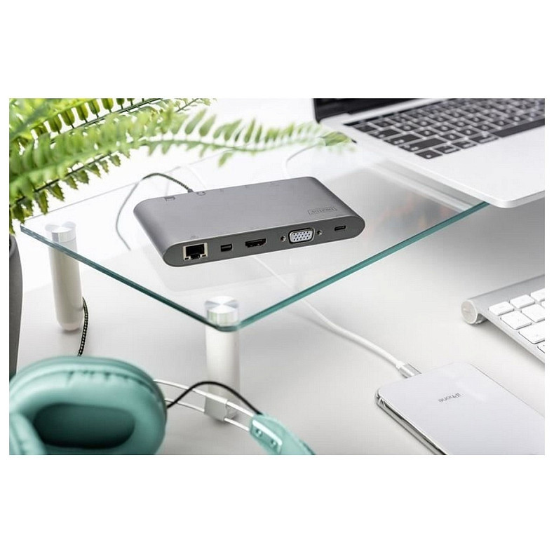 Док-станция DIGITUS USB-C, 11 Port