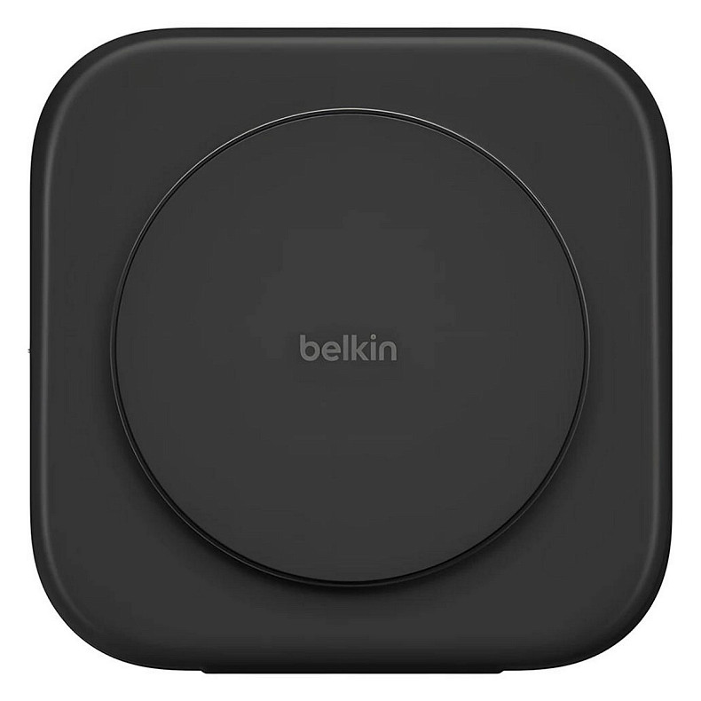 Зарядний пристрій бездротовий Belkin 3в1 Travel Pad Wireless Qi2 15Вт, чорний