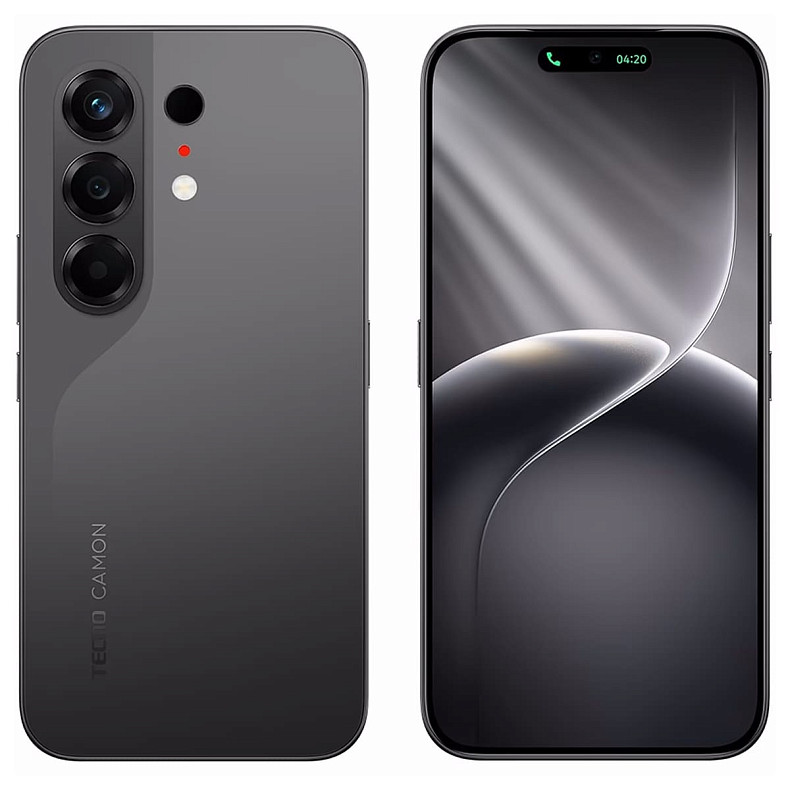 Смартфон Tecno Camon 50 (CN5) 12/256GB Moonshadow Black (4894947116216)