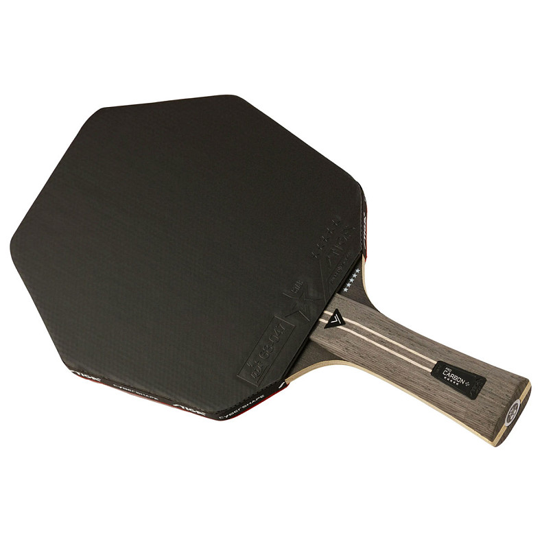 Ракетка для настольного тенниса Stiga Pro Carbon Plus Plus Cybershape 5 Star FL (1215-0401-35)