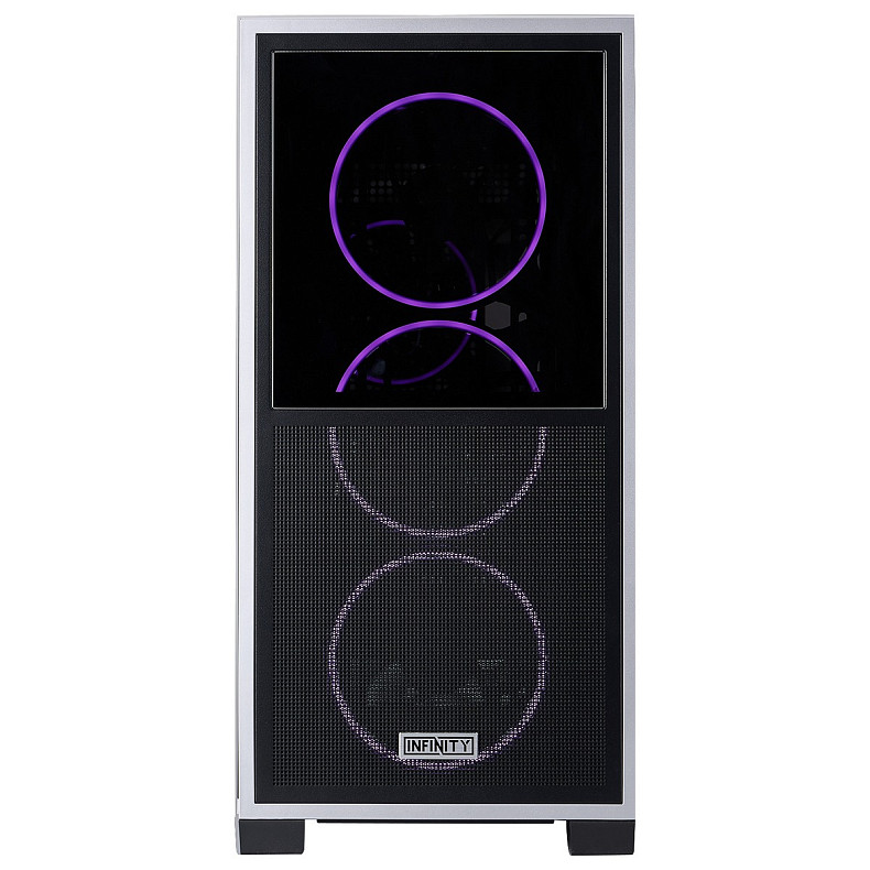 Корпус 1stPlayer IF8-BK-4FO7-14 Black