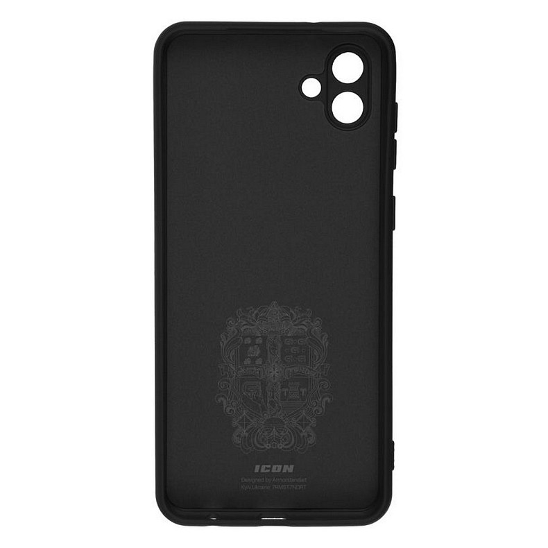 Чохол-накладка Armorstandart Icon для Samsung Galaxy A04 SM-A045 Camera cover Black (ARM63906)