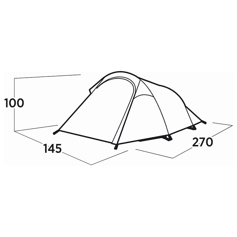 Намет двомісний Easy Camp Reindal 2 (120471)