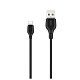 Кабель XO NB103 USB-Lightning (M/M), 2.1A 1м Black (6920680862702)