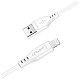 Кабель USB 2.0 USB-A to Lighting, 1,2 м, 2,4A, TPE C3-02 White Acefast