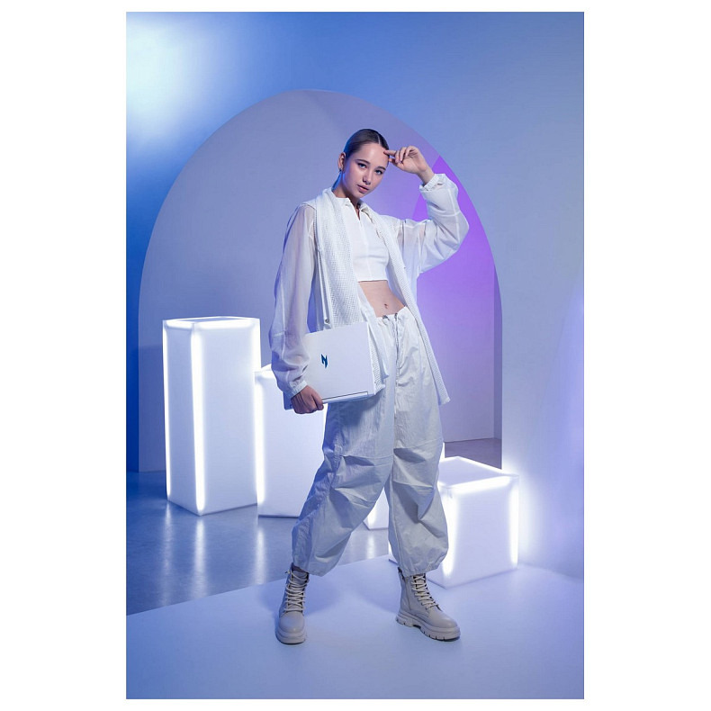 Ноутбук Acer Nitro V 14 ANV14-61 14.5" WQXGA IPS, AMD R7-8845HS, 32GB, F1TB, NVD4050-6, Lin, білий