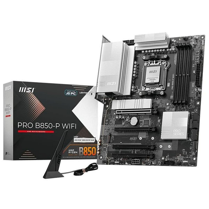 Материнская плата MSI B850 SAM5 ATX PRO B850-P WIFI