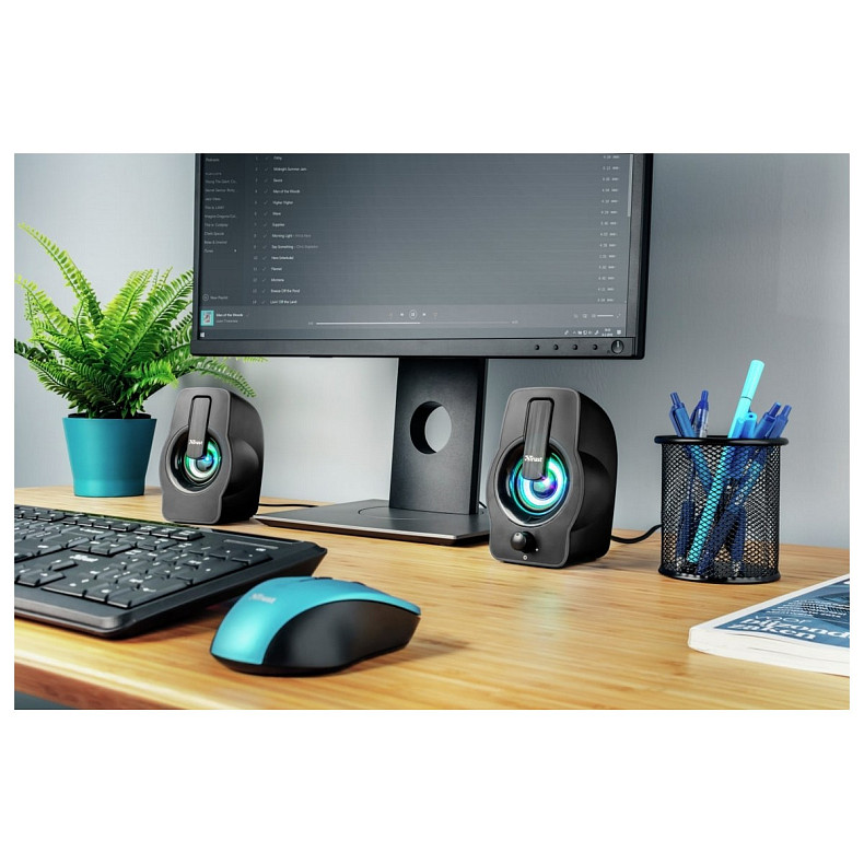 Акустична система Trust 2.0 Gemi RGB Black (22948)